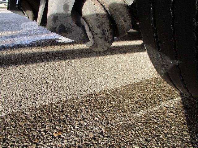 Open semitrailer with tarp SCHMITZ CARGOBULL SCB*S3T, Liftachse, TÜV 07/2026