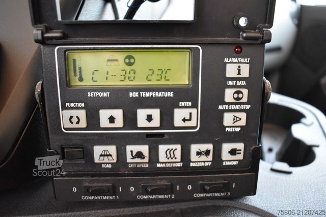 Refrigerated truck MERCEDES-BENZ Antos 1840 L E6 2-Zonen Tiefkühl Carrier