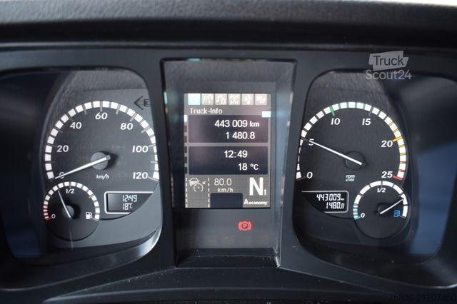 Refrigerated truck MERCEDES-BENZ Antos 1840 L E6 2-Zonen Tiefkühl Carrier