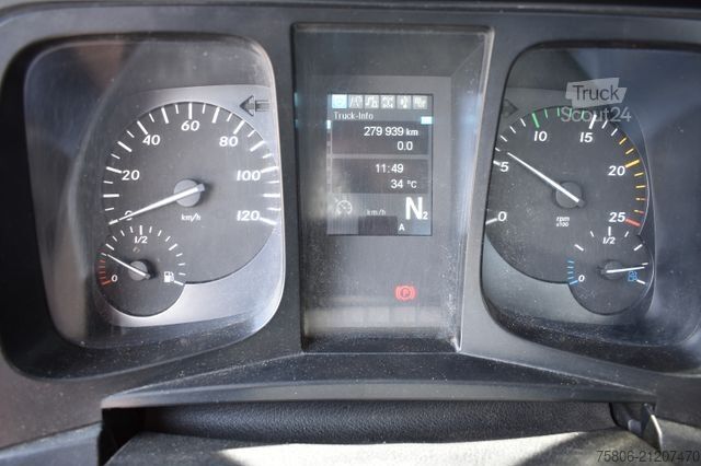 Kamion s kipom s pomičnim kontejnerom MERCEDES-BENZ Arocs 3251 E6 8x4 AHK Retarder Kettengerät