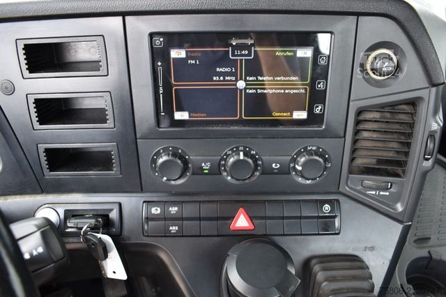 Kamion s kipom s pomičnim kontejnerom MERCEDES-BENZ Arocs 3251 E6 8x4 AHK Retarder Kettengerät