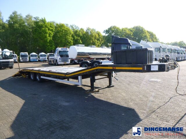 Caricatore semi basso Redwood Ant Artic 500 semi-lowbed trailer 10 m + winch ...
