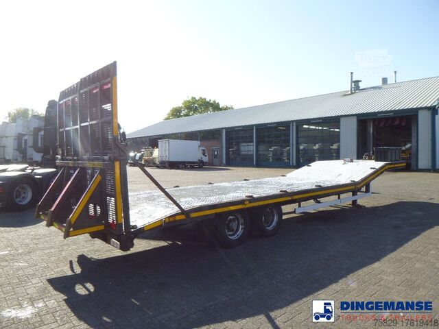 Caricatore semi basso Redwood Ant Artic 500 semi-lowbed trailer 10 m + winch ...