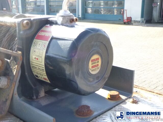 Caricatore semi basso Redwood Ant Artic 500 semi-lowbed trailer 10 m + winch ...