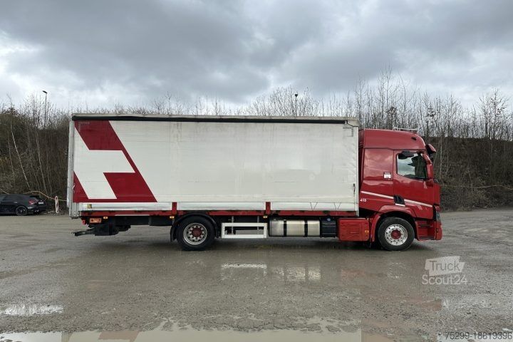 Autocarro con pianale e telone Renault T460 4x2 Pritsche-Plane/ Swiss-Vehicle