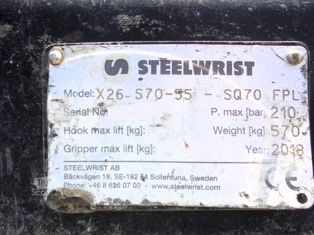 Rotator Steelwrist X 26  OQ 70-55