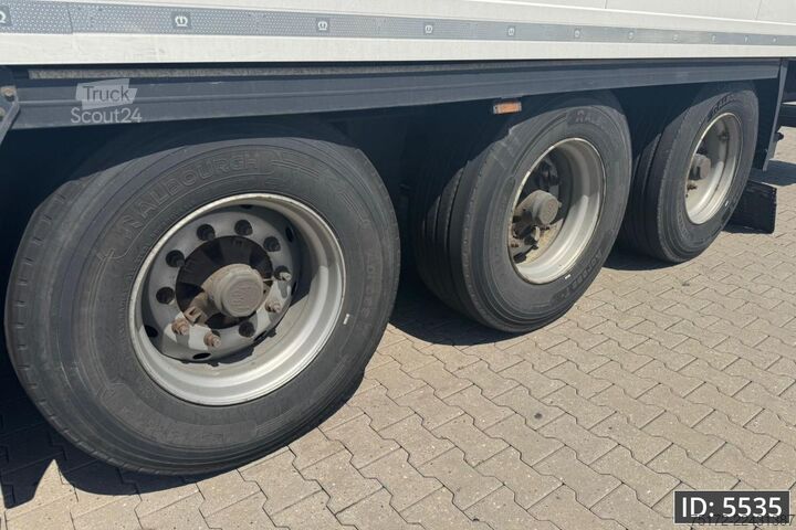 Hűtött/fagyasztott szállítás Krone SD / BPW Drum / Carrier Vector 1550 / DHOLLANDIA