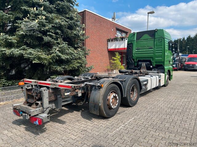 Camion porte-caisses amovibles MAN 26.440 TGX BDF mit Lift+Lenkachse 6x2