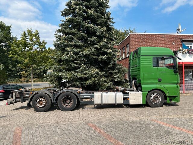 Camion porte-caisses amovibles MAN 26.440 TGX BDF mit Lift+Lenkachse 6x2