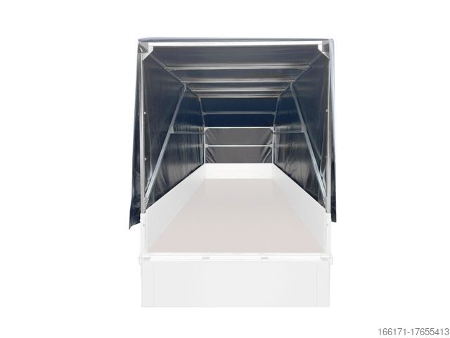 مقطورة سيارة ANSSEMS Tieflader GT 750.251x126 mit Hochplane