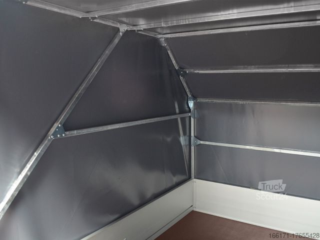 مقطورة سيارة ANSSEMS Tieflader GTB 1200.251x126 mit Hochplane