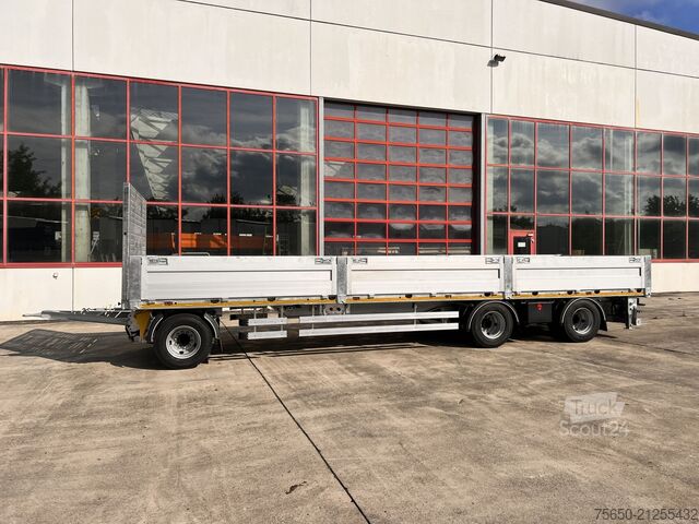 Open trailer Möslein T 3 Plato 9 m  3 Achs Jumbo- Plato- Anhänger 9 m, Mega