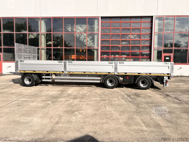 Open trailer Möslein T 3 Plato 9 m  3 Achs Jumbo- Plato- Anhänger 9 m, Mega