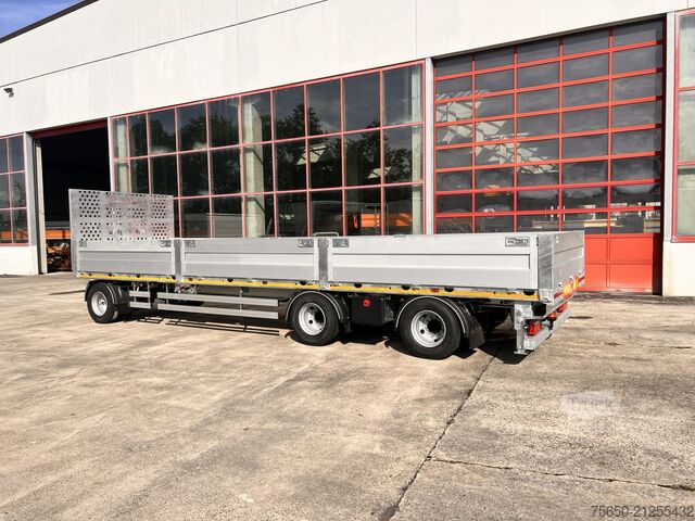 Open trailer Möslein T 3 Plato 9 m  3 Achs Jumbo- Plato- Anhänger 9 m, Mega