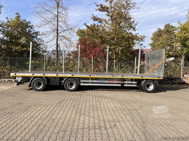 Open trailer Möslein T 3 Plato 9 m  3 Achs Jumbo- Plato- Anhänger 9 m, Mega