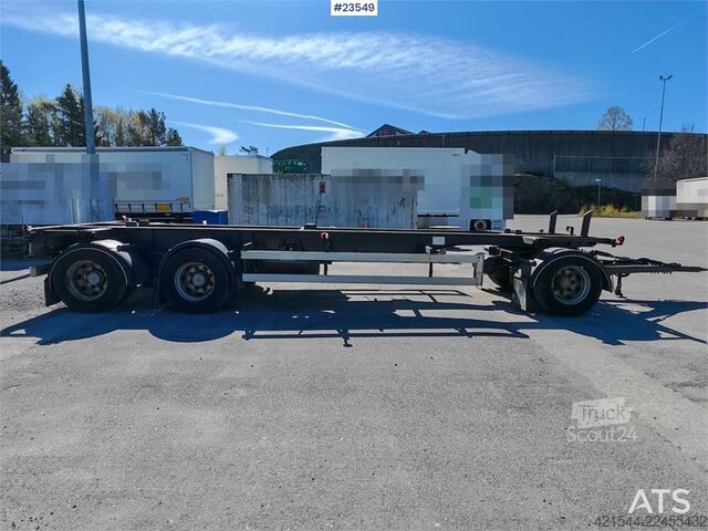 Transport av containrar Wilco Container Trailer