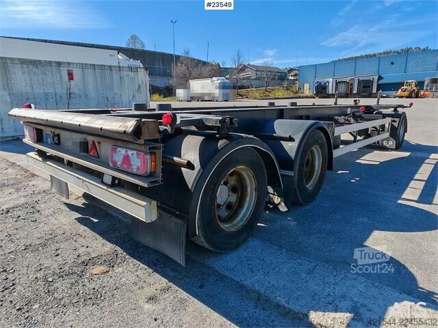 Transport av containrar Wilco Container Trailer