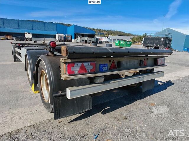 Transport av containrar Wilco Container Trailer