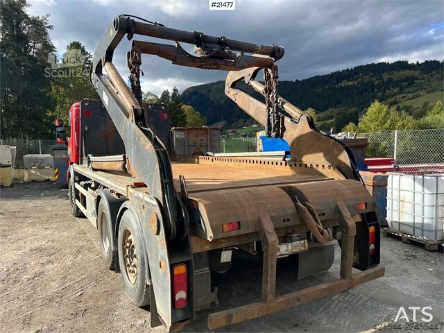 Sistema de braço de pórtico Scania P360 Liftdumper m/ rotator