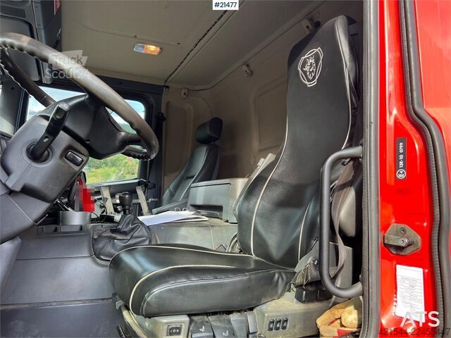 Sistema de braço de pórtico Scania P360 Liftdumper m/ rotator