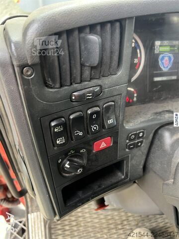 Sistema de braço de pórtico Scania P360 Liftdumper m/ rotator