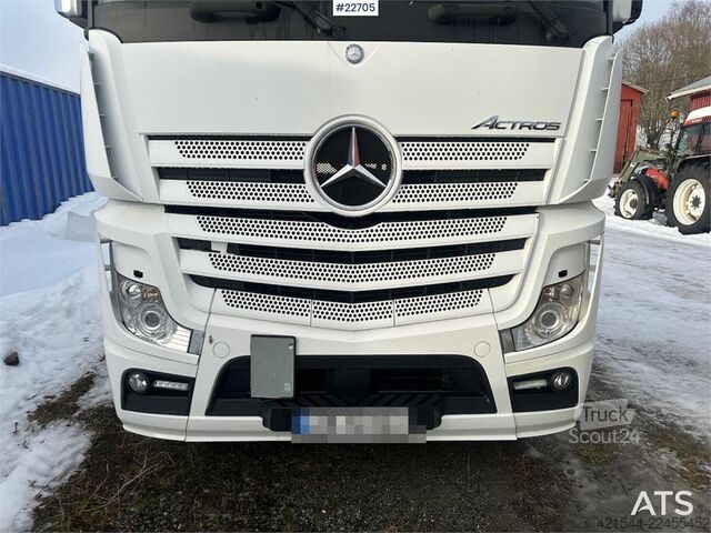 BDF-system Mercedes-Benz Actros 2551 6x2 Container Truck - ADR Rigged - San