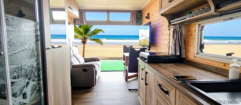 Camion aménagé (camping-car) MAN Camión Vivienda lujo