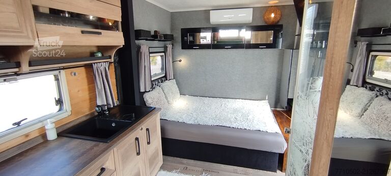 Kamper ciężarowy MAN Camión Vivienda lujo