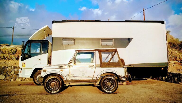 Kamper ciężarowy MAN Camión Vivienda lujo