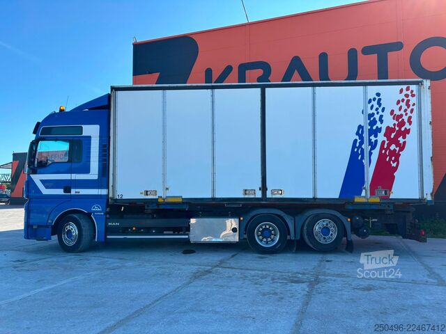 Corps de la boîte MAN TGX 26.480 6x2*4 INTARDER / BDF / CHASSI