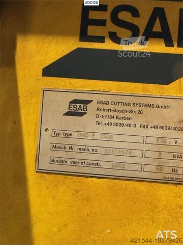 Строителна машина Esab UXE-P 3500 plasma and gas torch