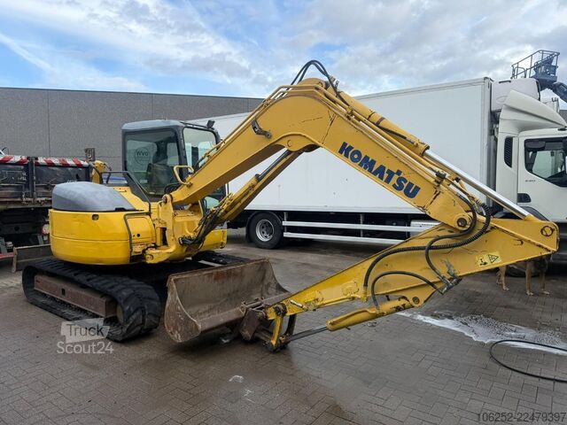 Minibagger Komatsu PC78MR-6 - 8.2T - *5499h* - BLADE - A/C - CE - ...