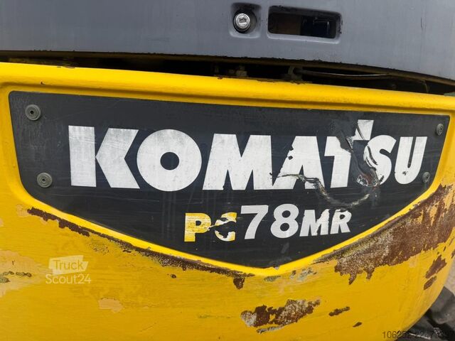 Minibagger Komatsu PC78MR-6 - 8.2T - *5499h* - BLADE - A/C - CE - ...