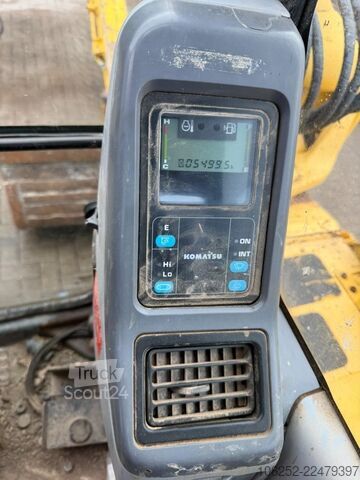 Miniterrassier Komatsu PC78MR-6 - 8.2T - *5499h* - BLADE - A/C - CE - ...