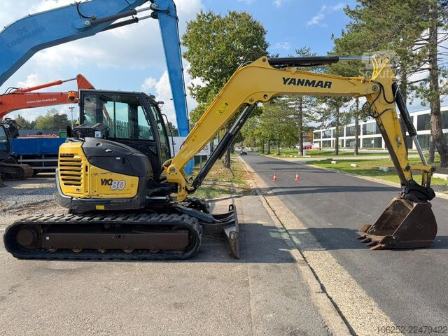 Midi-Bagger Yanmar VIO 80 8T - EXTRA HYDR F - 2013h - BLADE - A/C ...