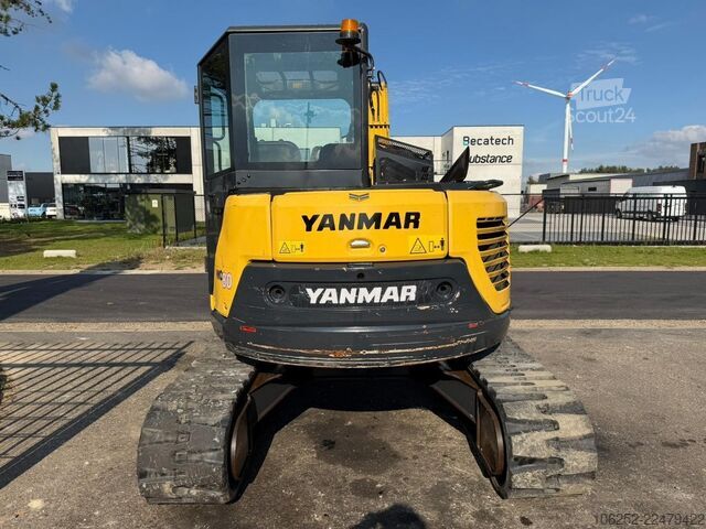 Midi-kaivinkone Yanmar VIO 80 8T - EXTRA HYDR F - 2013h - BLADE - A/C ...