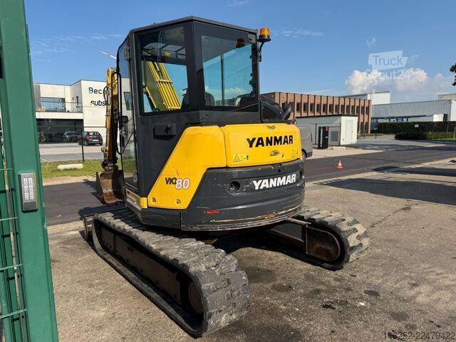 Midi-kaivinkone Yanmar VIO 80 8T - EXTRA HYDR F - 2013h - BLADE - A/C ...