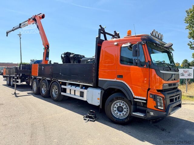Iekraušanas platforma Volvo FMX 420 8X4 + PALFINGER PK22.001 L TEC (17m!) +...