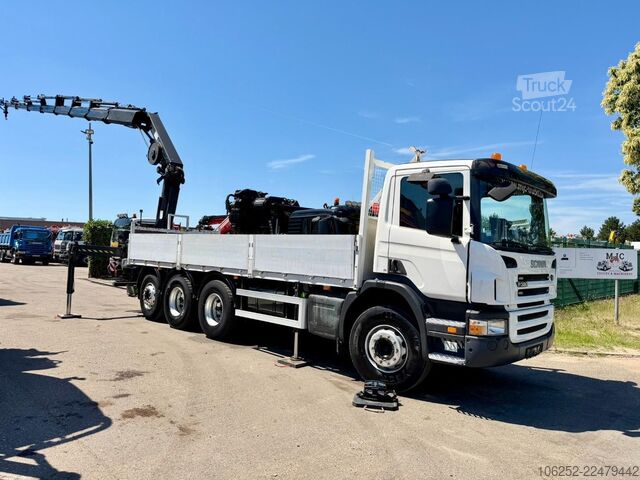 Dépanneuse Scania P380 8x4 TRIDEM + CRANE HIAB 244 E-7 - PLATFORM...