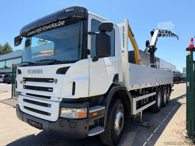 Dépanneuse Scania P380 8x4 TRIDEM + CRANE HIAB 244 E-7 - PLATFORM...