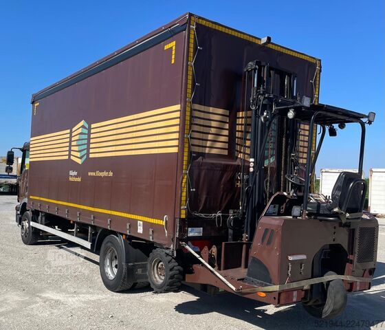 бортовой грузовик с тентом MAN MAN TGM 15.290 Stapleraufnahme Edscha