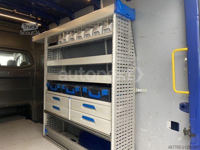 Furgone a tetto alto VOLKSWAGEN Crafter PLUS *MAXI MIXTO* WERKSTATT+6-SITZE+AHK