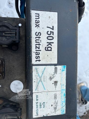 Przyczepa skrzyniowa SPIER ZGL 255 TANDEMANHÄNGER