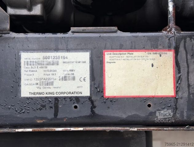 Semi-remorque frigorifique SCHMITZ CARGOBULL SCB*S3B THERMO KING SLXe 400 LIFT AXLE FLOWERWID