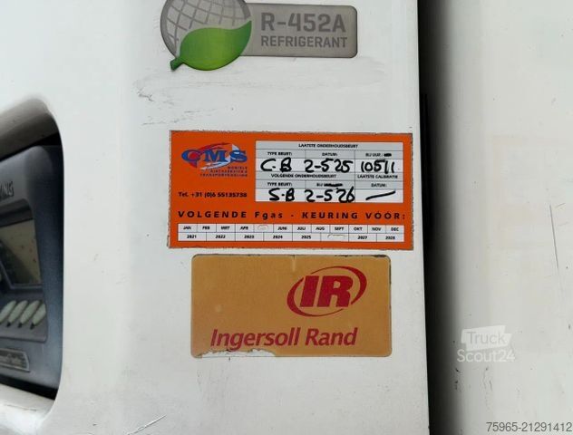 Semi-remorque frigorifique SCHMITZ CARGOBULL SCB*S3B THERMO KING SLXe 400 LIFT AXLE FLOWERWID