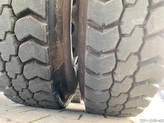 Three-sided tipper truck MERCEDES-BENZ 4141 8x8 AK Actros MP3 | Kupplung/EPS*MEILLER