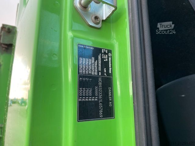 Three-sided tipper truck MERCEDES-BENZ 4141 8x8 AK Actros MP3 | Kupplung/EPS*MEILLER