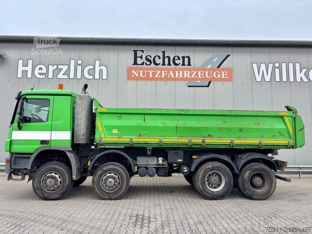 Camión volquete MERCEDES-BENZ 4141 8x8 AK Actros MP3 | Kupplung/EPS*MEILLER