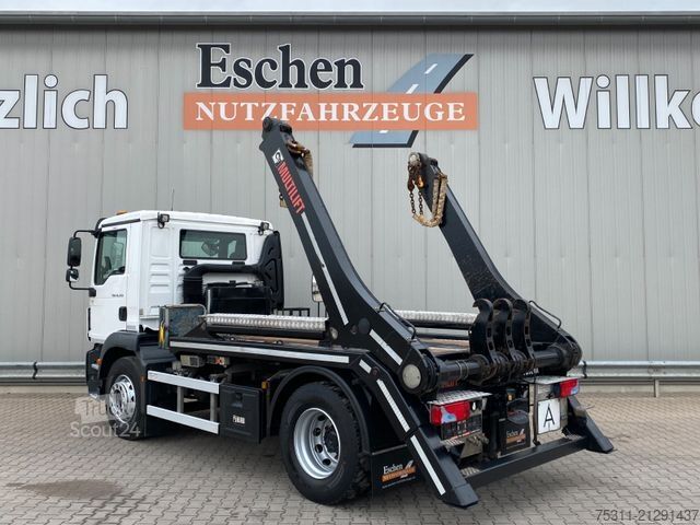 Tipbil MAN TGM 18.320 | HIAB FTR12 Multilift*Funk*Navi*AHK