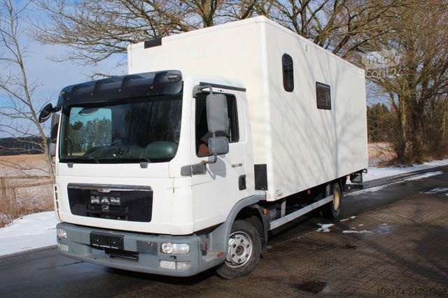 Campingvogn/autocamper MAN TGL 7.150 BL Koffer Ladebordwand * Selbstausbau*